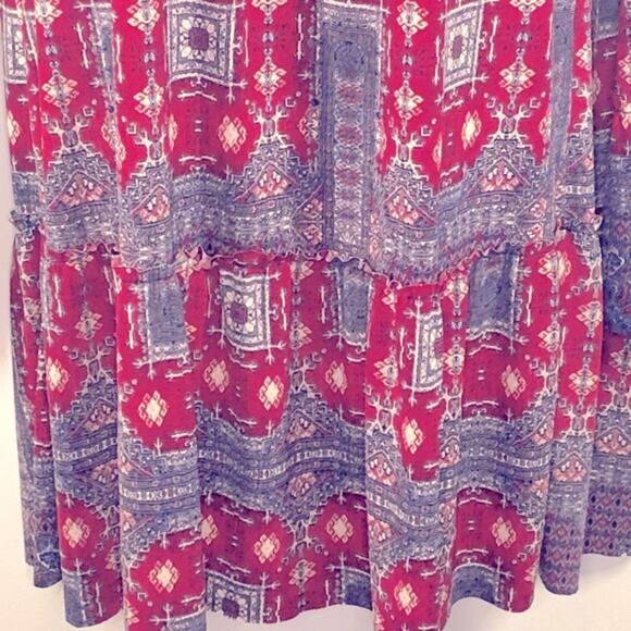 BCBGeneration Chili Pepper Off Shoulder Shift Dress Large - Picture 8 of 16